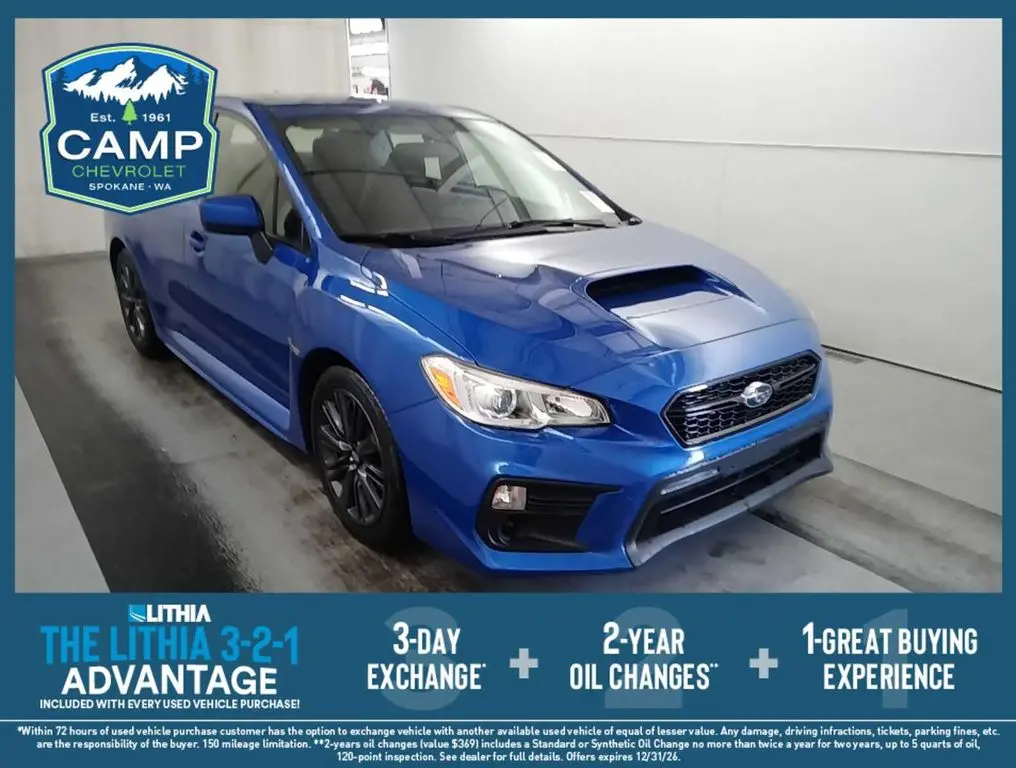 2019 Subaru Wrx Base+l