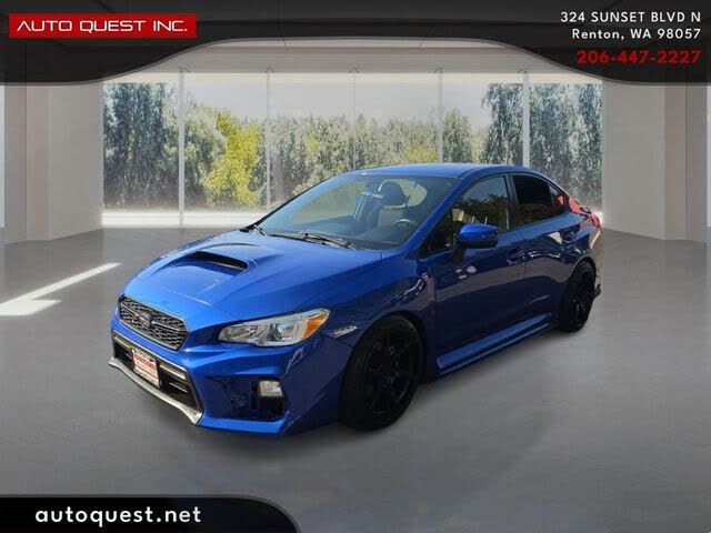 2018 Subaru Wrx Base+l