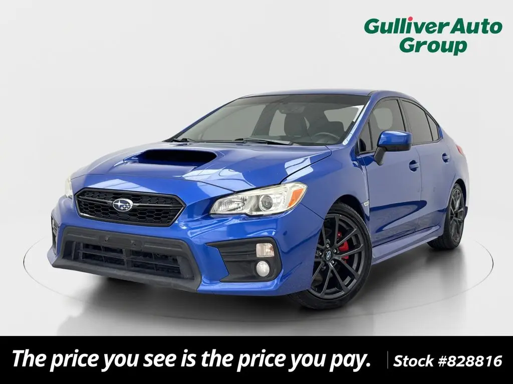 2019 Subaru Wrx Premium