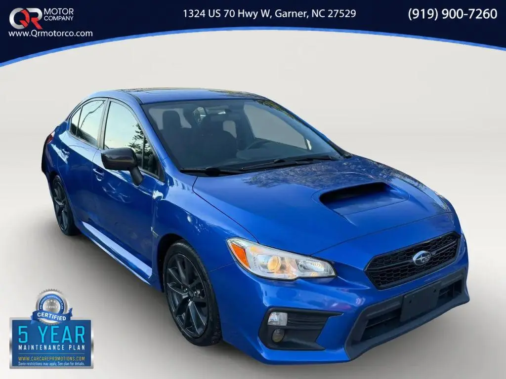 2018 Subaru Wrx Premium