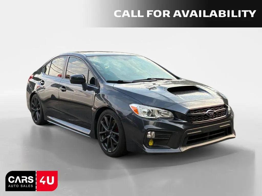 2019 Subaru Wrx Premium