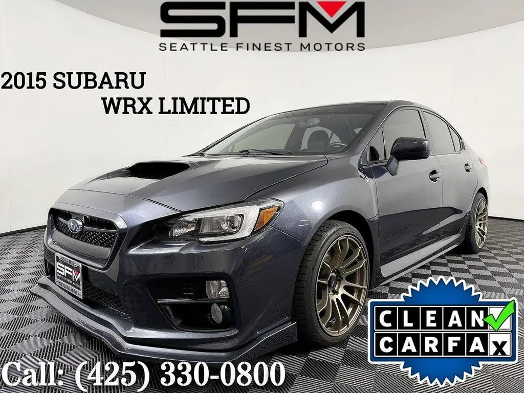 2015 Subaru Wrx Limited