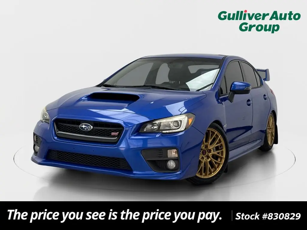 2017 Subaru Wrx STI