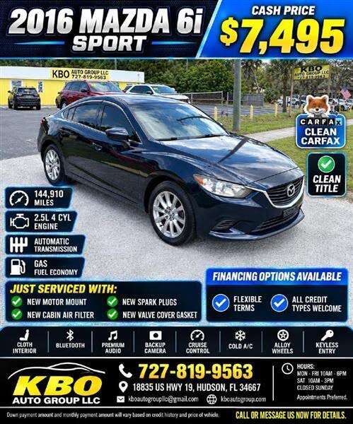 2016 Mazda Mazda6 I Sport