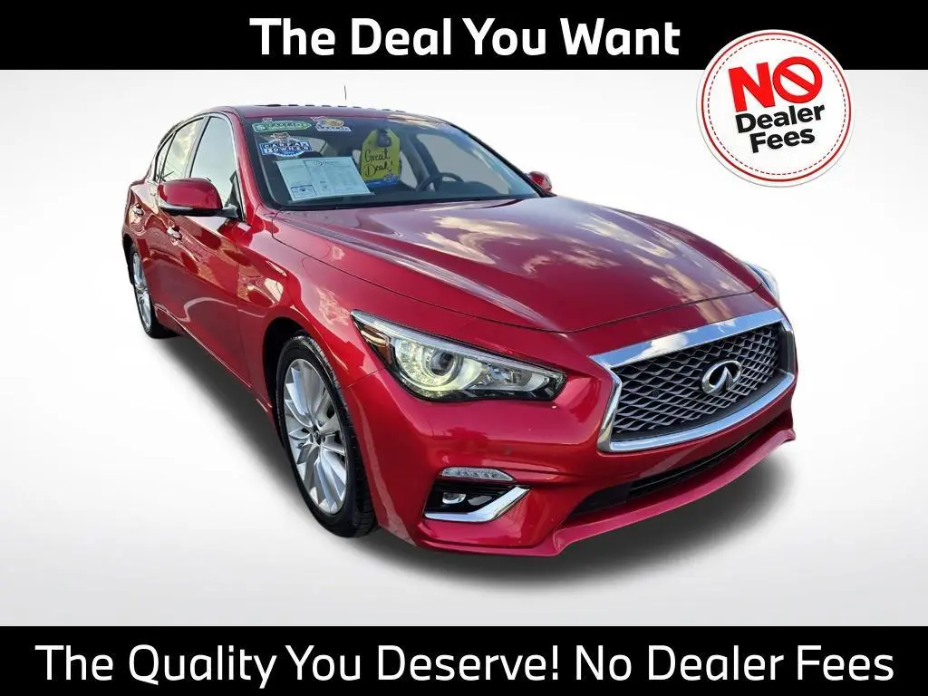2023 Infiniti Q50 Luxe