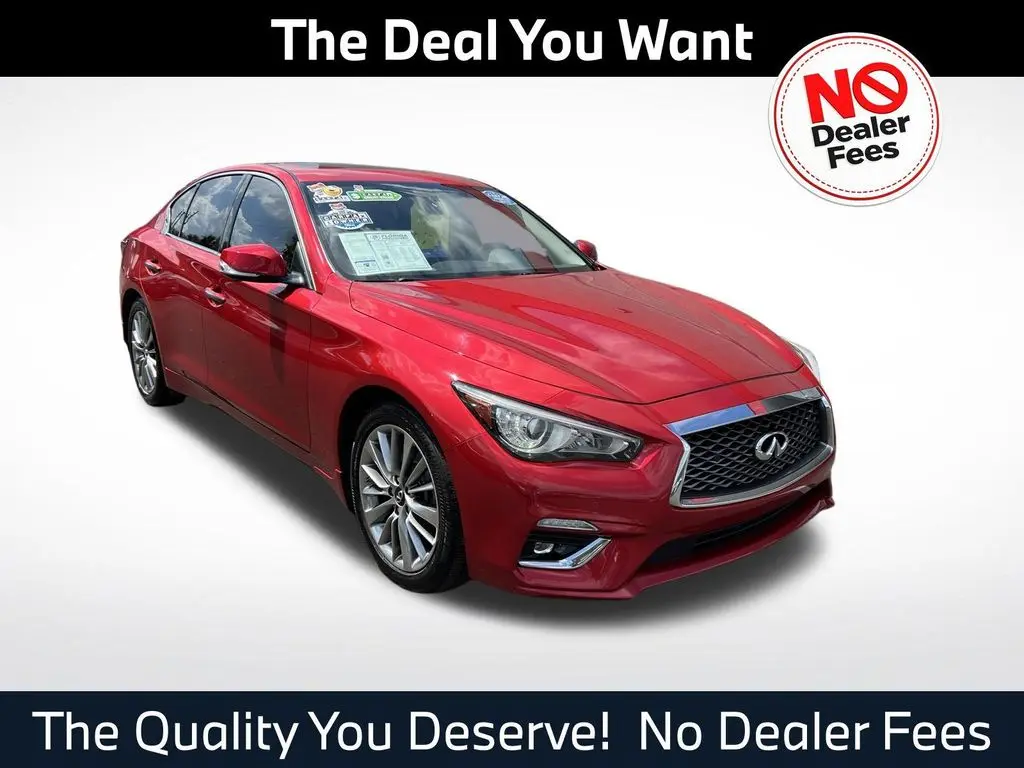 2022 Infiniti Q50 Luxe