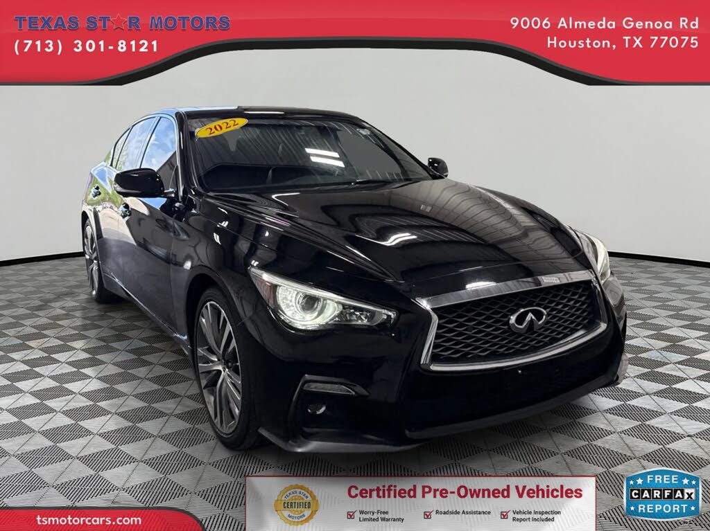 2022 Infiniti Q50 Sensory