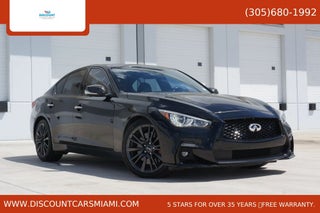 2021 Infiniti Q50 Red Sport 400