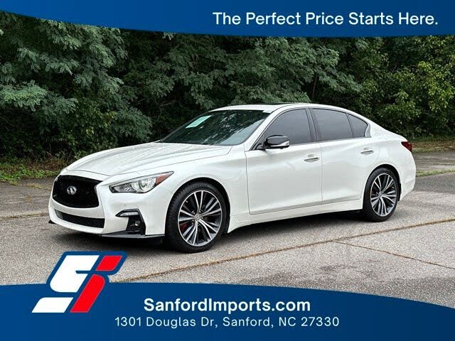 2023 Infiniti Q50 Red Sport 400