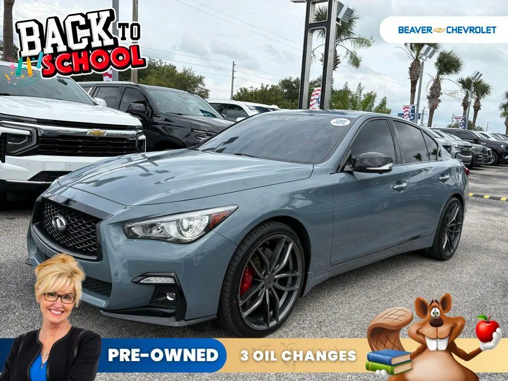2023 Infiniti Q50 Red Sport 400