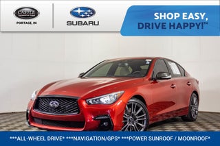 2021 Infiniti Q50 Red Sport 400