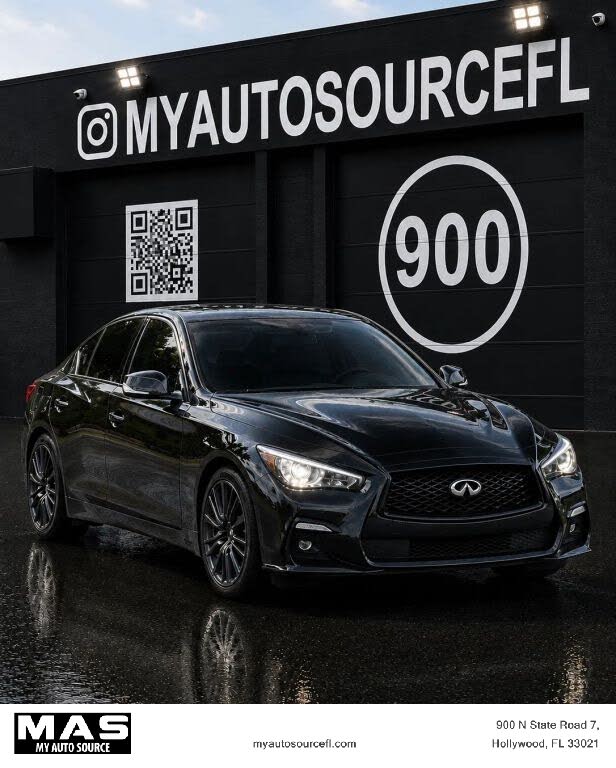 2021 Infiniti Q50 Red Sport 400
