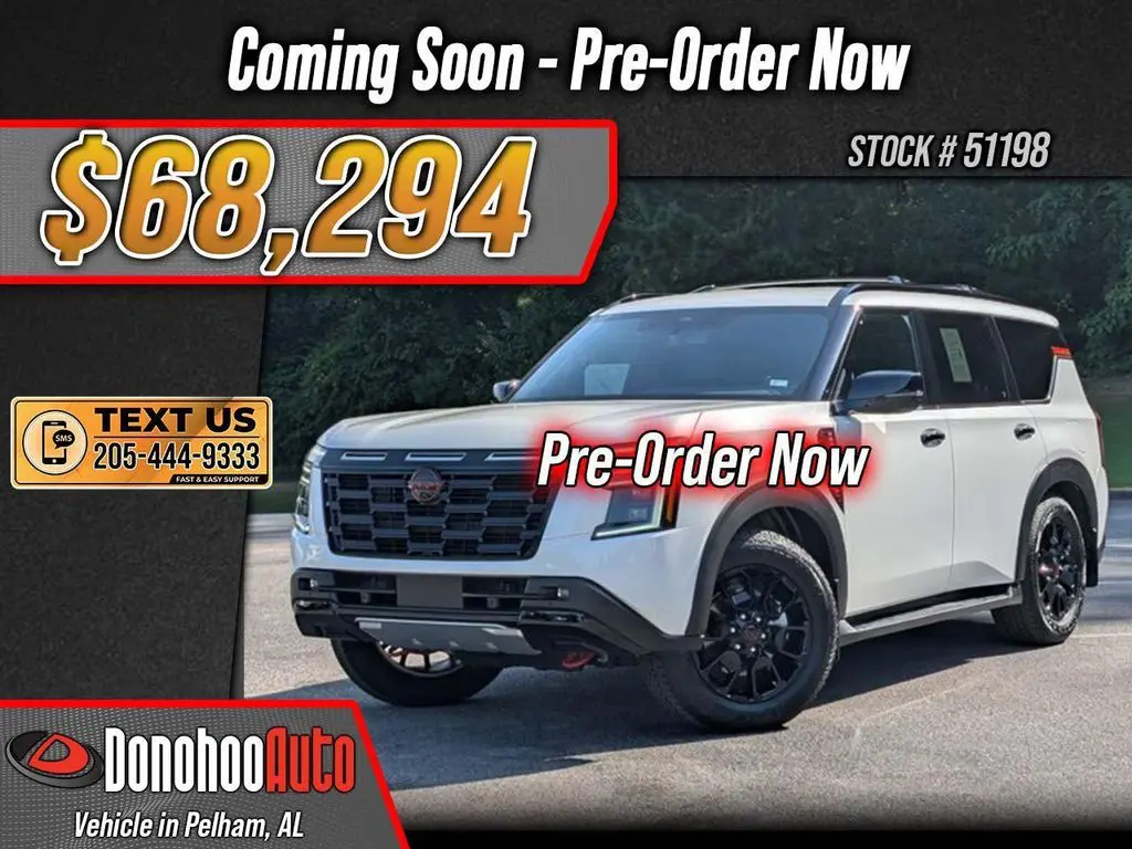 2026 Nissan Armada PRO-4X