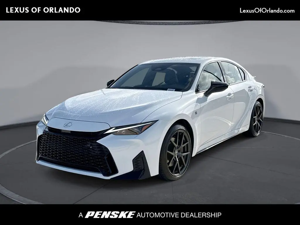 2026 Lexus IS 350 F Sport Design