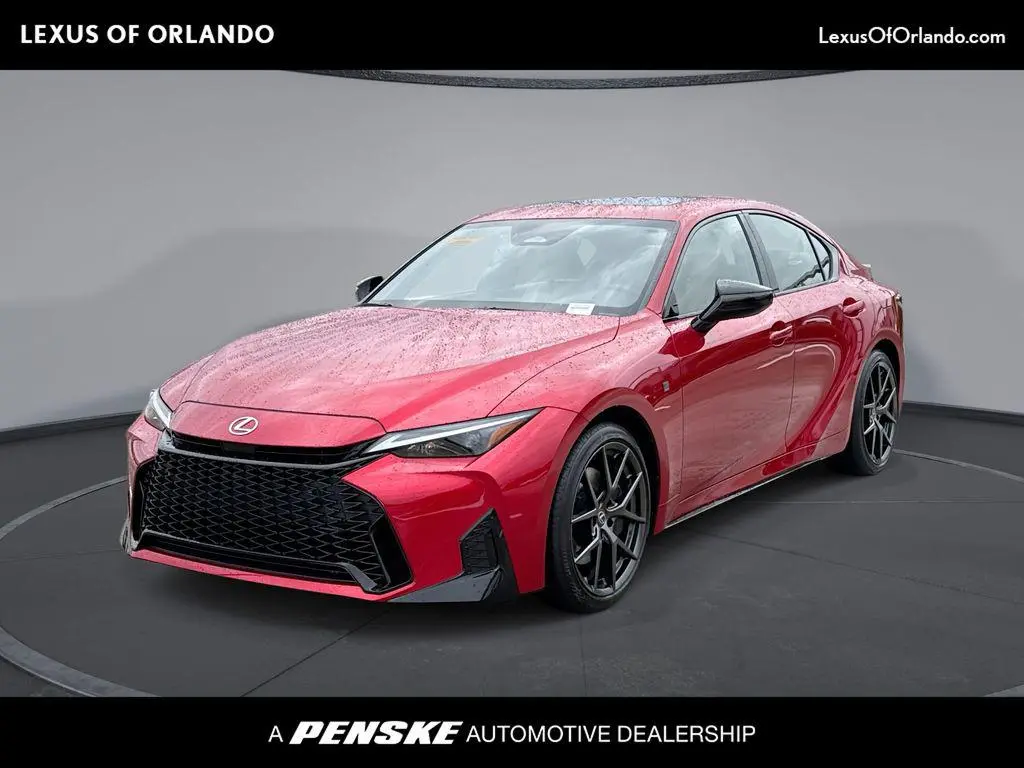 2026 Lexus IS 350 F Sport Design
