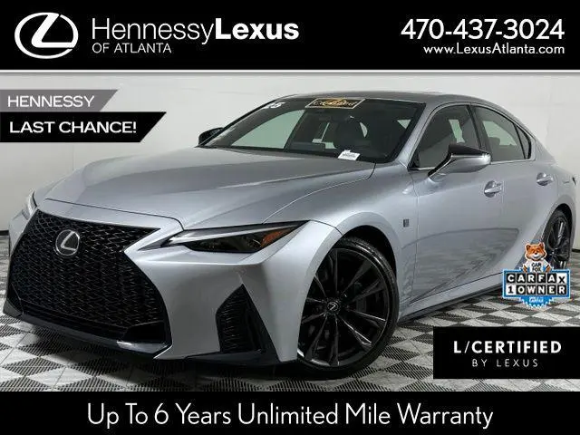 2025 Lexus IS 350 F Sport Design