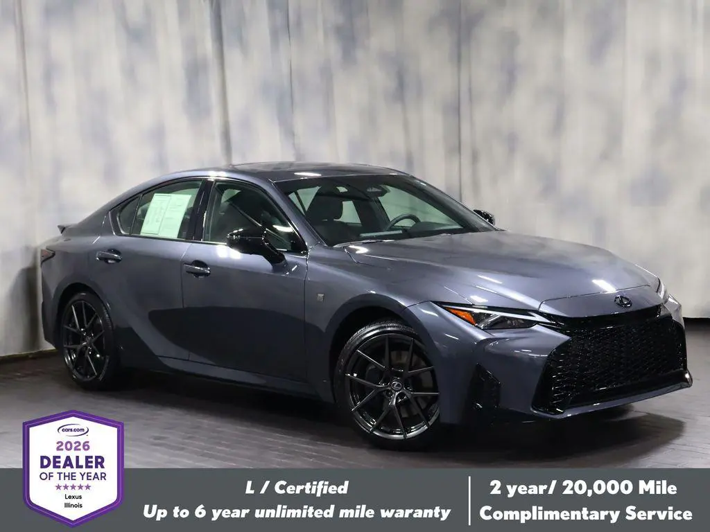 2026 Lexus IS 350 F Sport Design