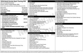 2026 Buick Envista Sport Touring